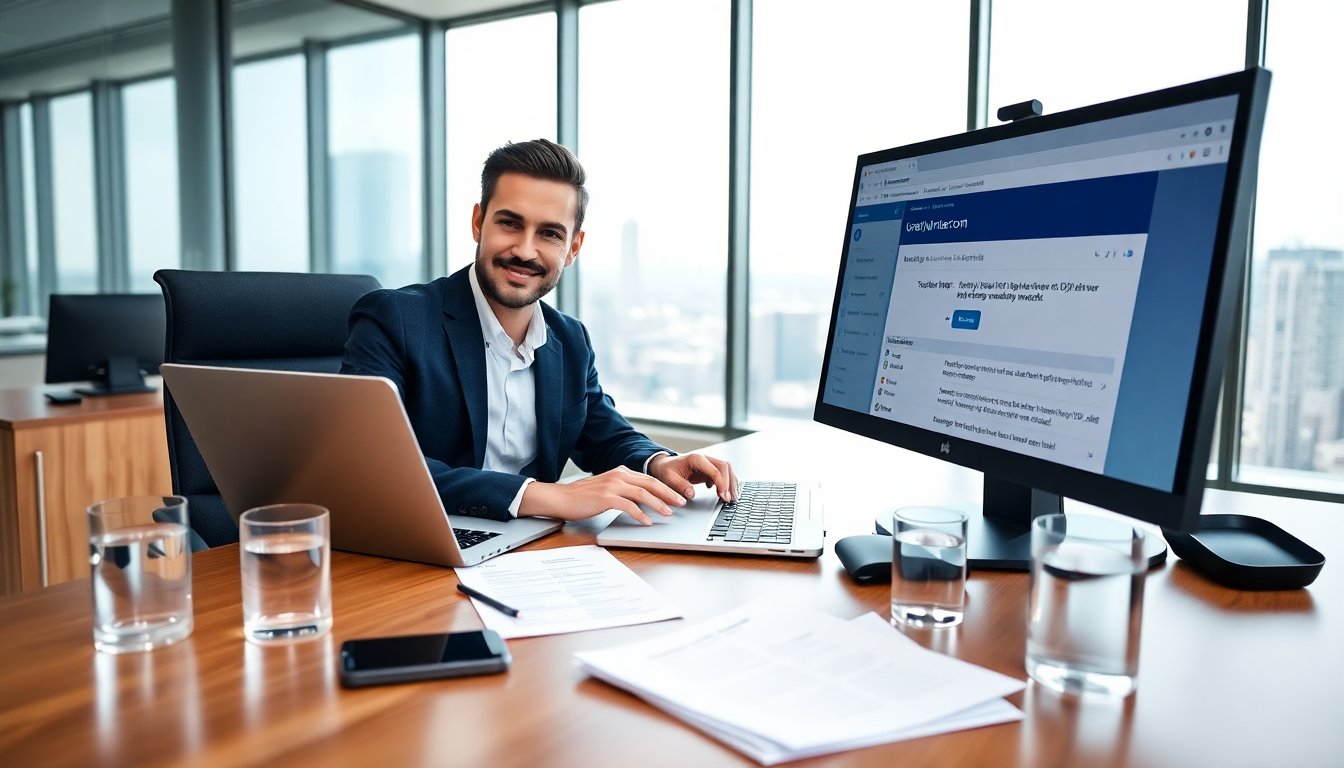 to find the domain name for website gravityinternet