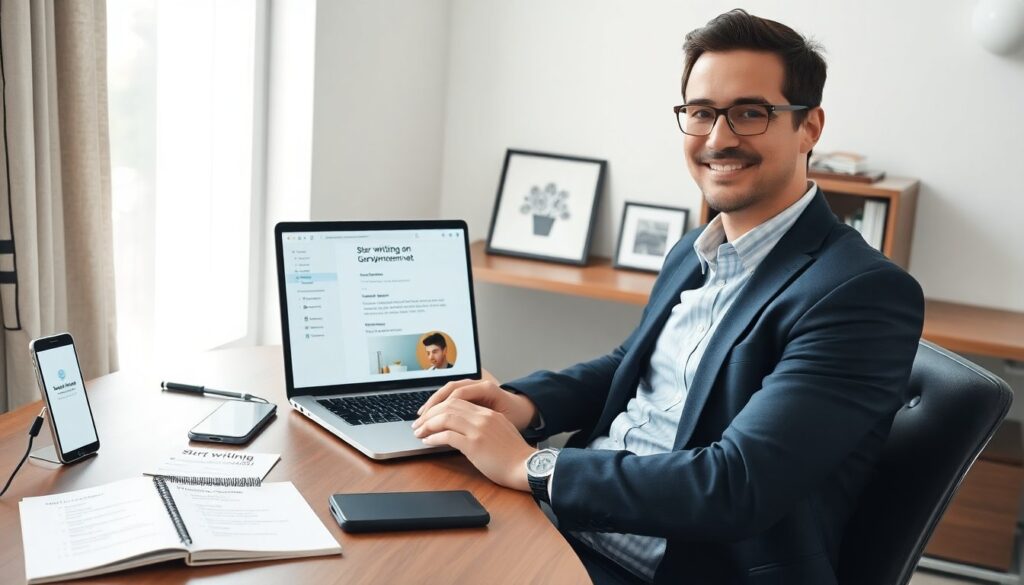 start writing on gravityinternet.net